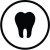 Icon of a tooth